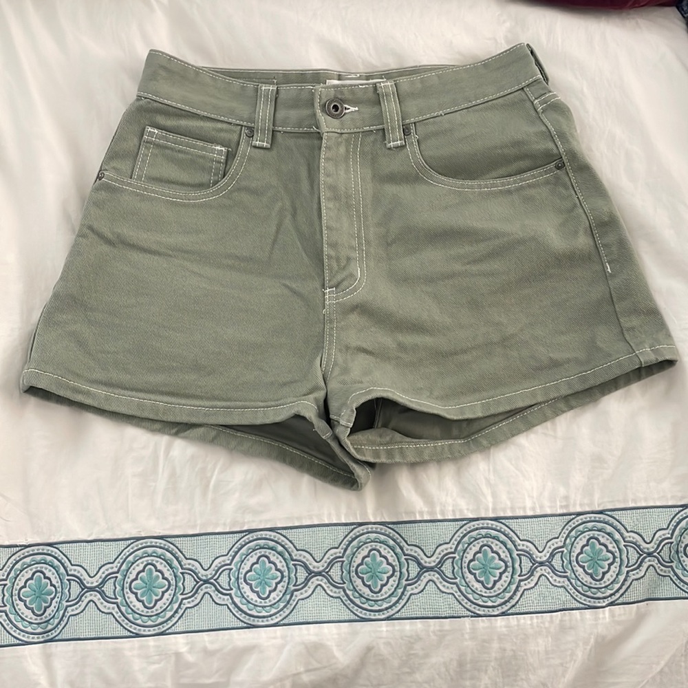 cotton on high rise mom shorts